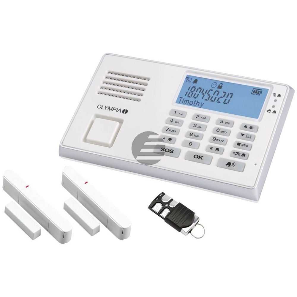 OLYMPIA SECURE AS302 BT ALARMANLAGE 5989 weiss OLYMPIA SECURE AS302 BT ALARMANLAGE 5989 weiss