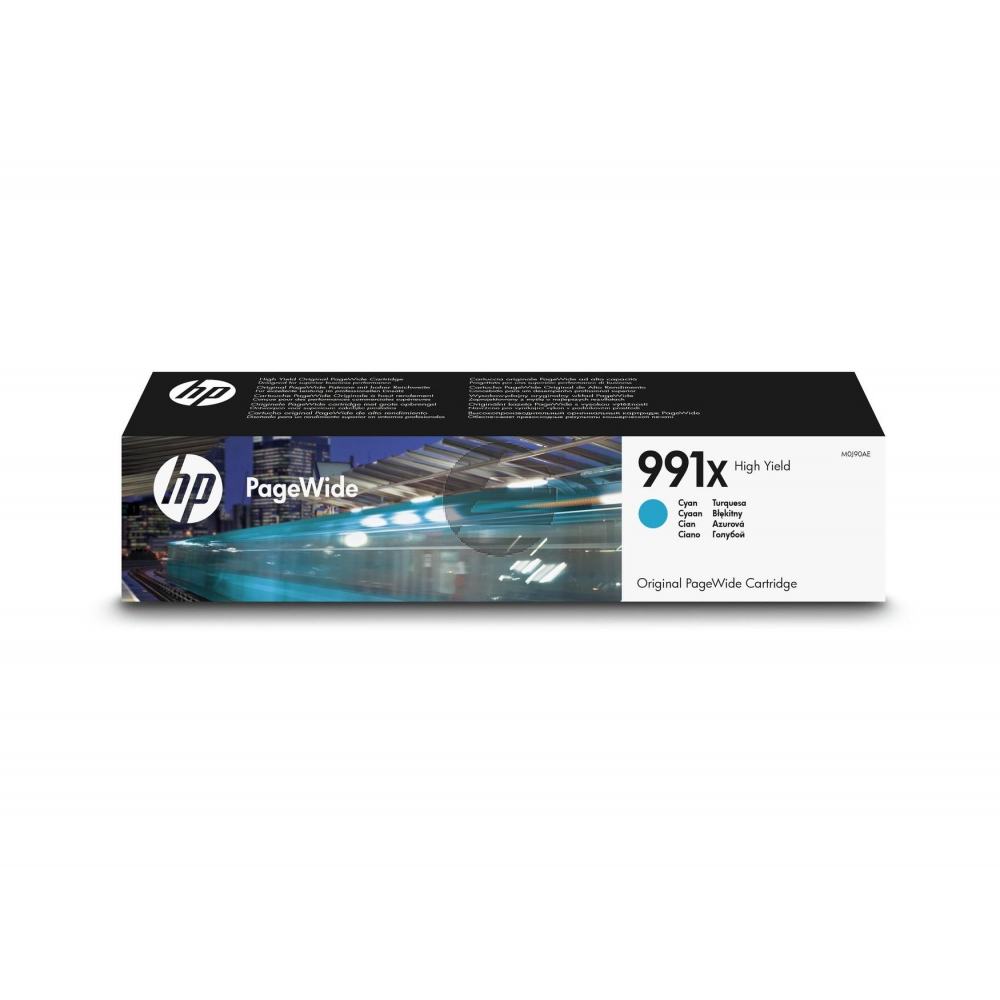 HP Tintendruckkopf Contract cyan (X4D10AC, 991A)