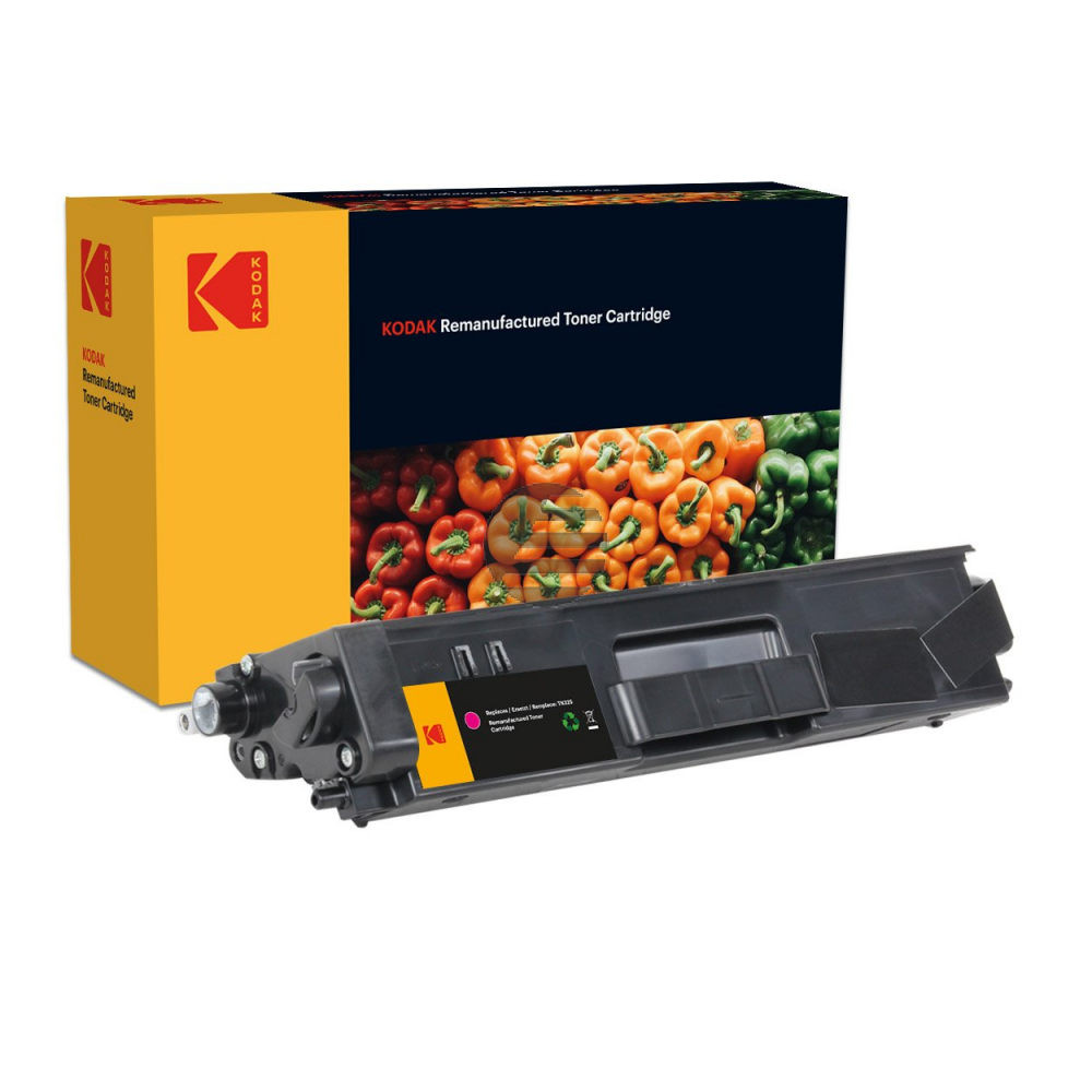 Kodak Toner-Kit magenta (185B032503) ersetzt TN-325M Kodak Toner-Kit magenta (185B032503) ersetzt TN-325M