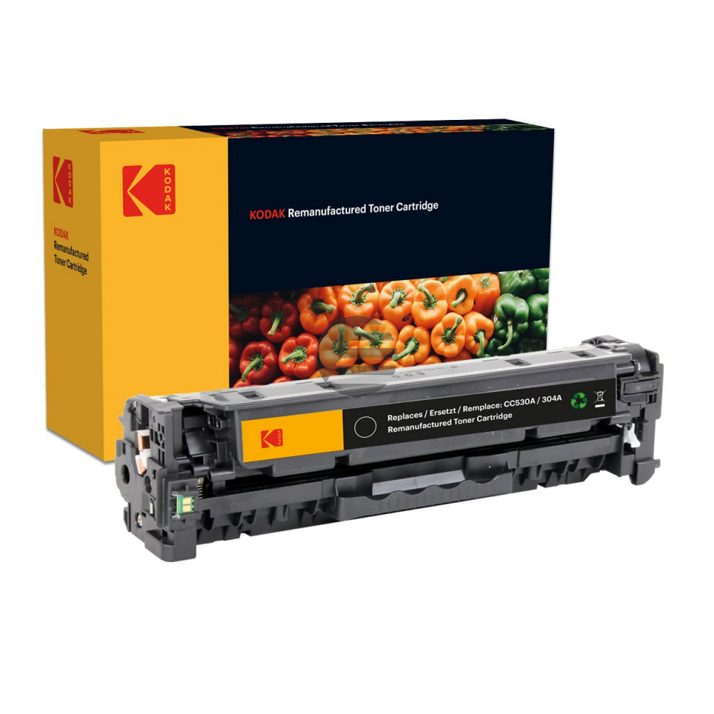Kodak Toner-Kartusche schwarz (185H053001) ersetzt CC530A / 2662B002 / 2662B001 Kodak Toner-Kartusche schwarz (185H053001) ersetzt CC530A / 2662B002 / 2662B001