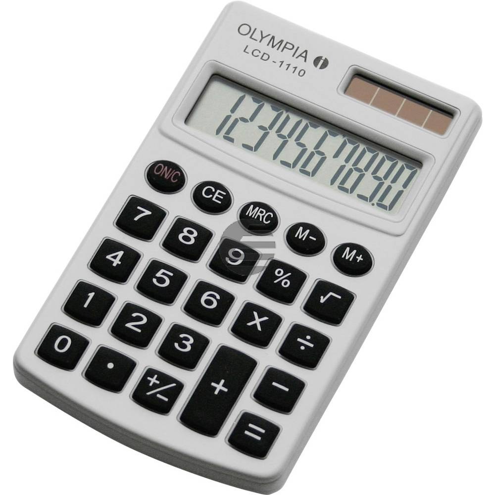 Olympia Taschenrechner LCD 1110 10-stellig (941901003) Olympia Taschenrechner LCD 1110 10-stellig (941901003)