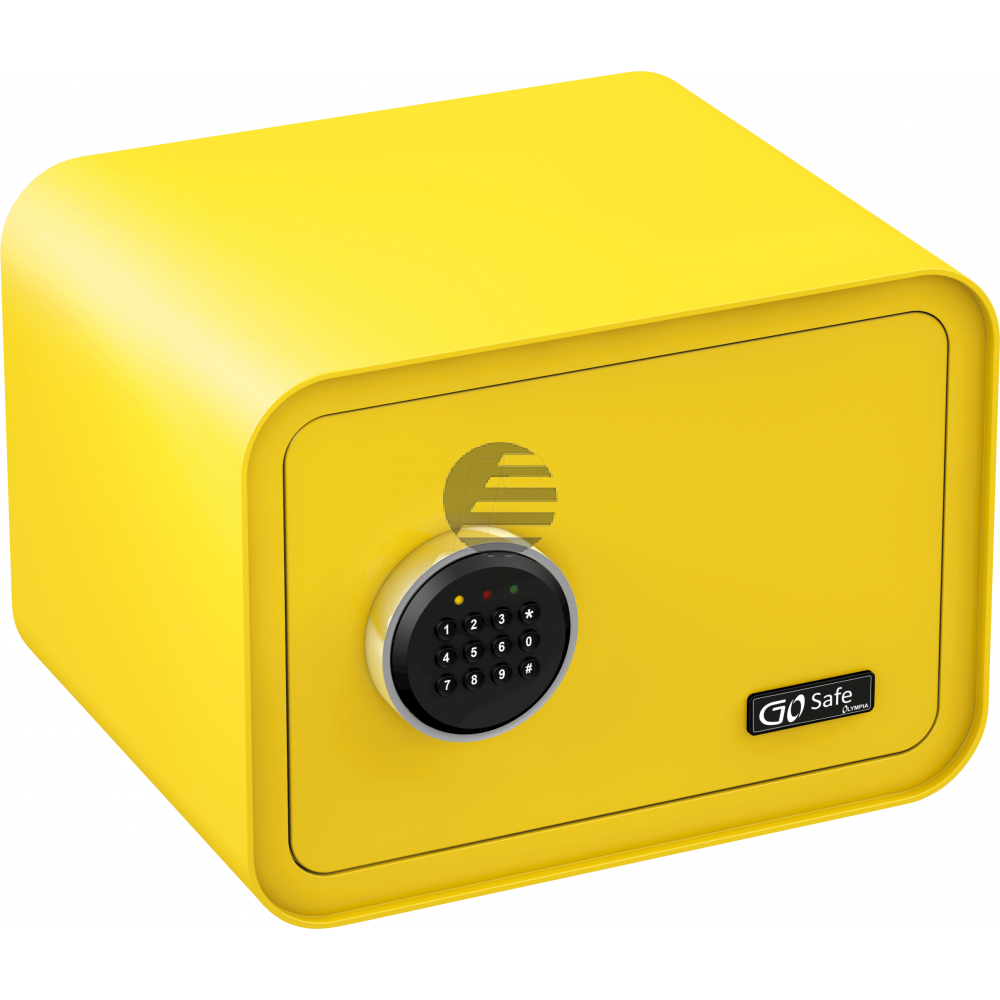 OLYMPIA TRESOR GOSAFE 100 ZITRONENGELB 7005 Zahlen-Code Schloss OLYMPIA TRESOR GOSAFE 100 ZITRONENGELB 7005 Zahlen-Code Schloss
