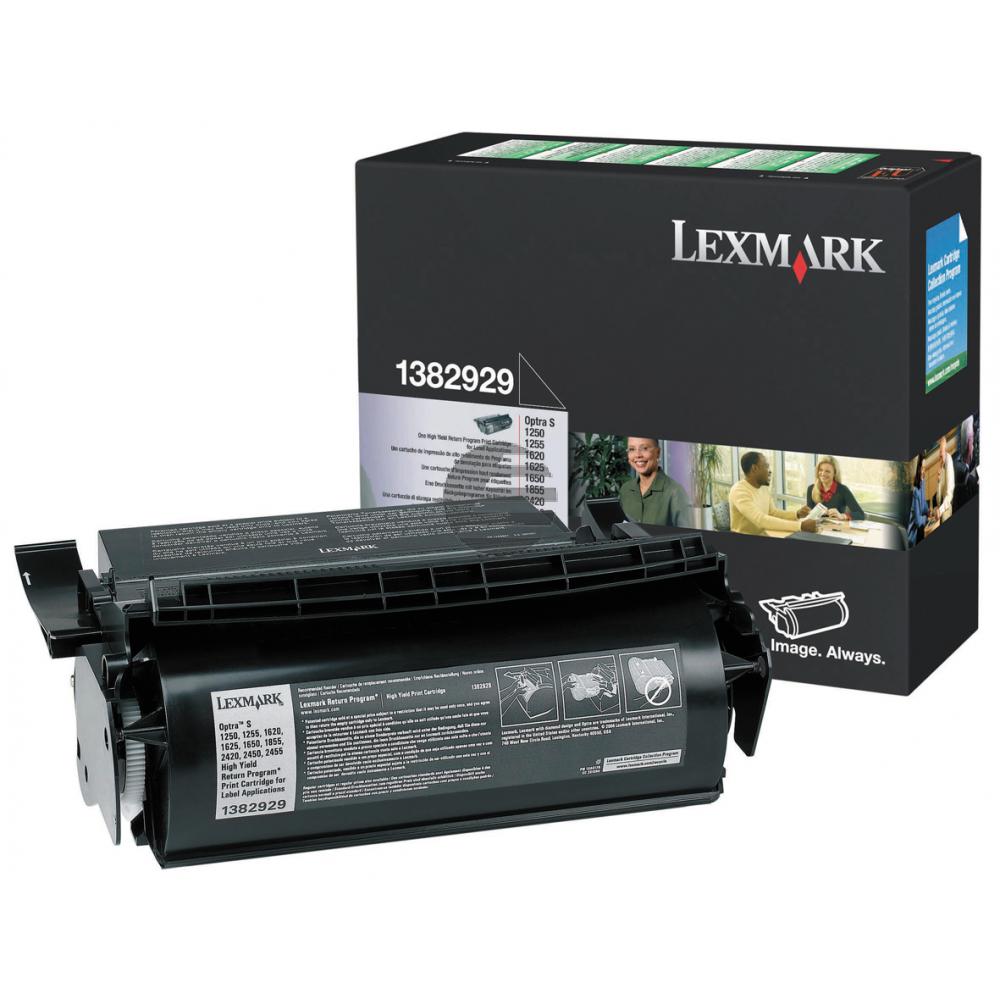 Lexmark Toner-Kartusche Prebate speziell für Etiketten schwarz (1382929)