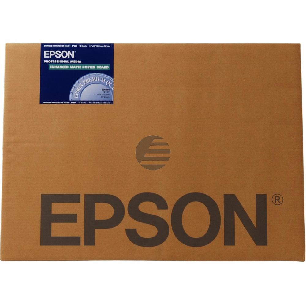 Epson Enhanced Matte Posterboard DIN A3+ weiß 20 Seiten (C13S042110) Epson Enhanced Matte Posterboard DIN A3+ weiß 20 Seiten (C13S042110)
