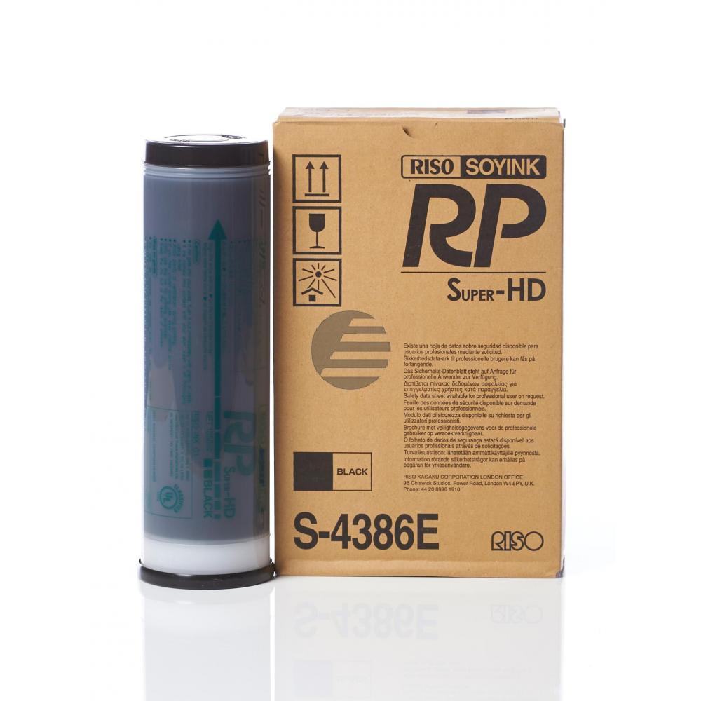 Riso Tintenpatrone 2 x schwarz 2-Pack (S-4386E)