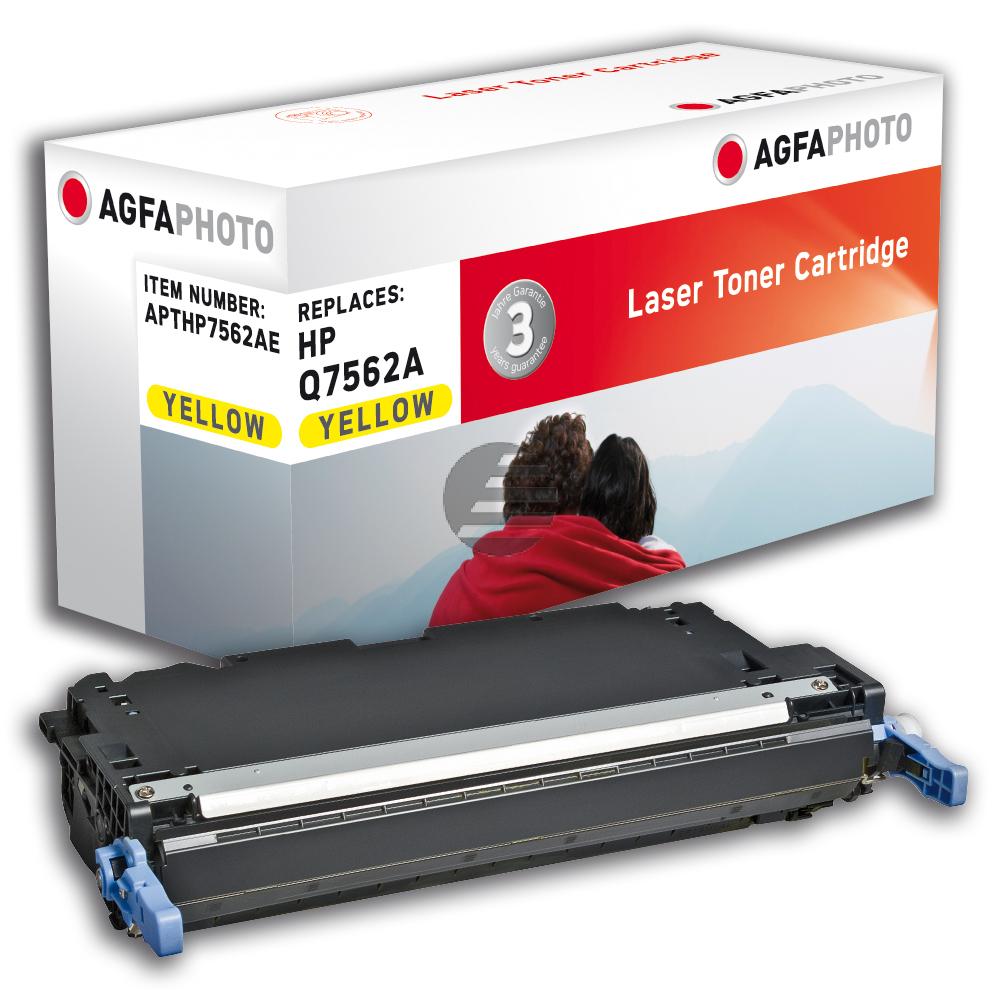 Agfaphoto Toner-Kartusche gelb (APTHP7562AE) ersetzt Q7562A / 314A Agfaphoto Toner-Kartusche gelb (APTHP7562AE) ersetzt Q7562A / 314A