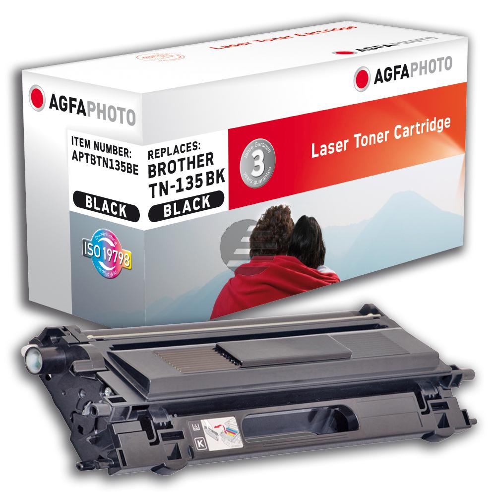 Agfaphoto Toner-Kit schwarz HC (APTBTN135BE) ersetzt TN-135BK Agfaphoto Toner-Kit schwarz HC (APTBTN135BE) ersetzt TN-135BK