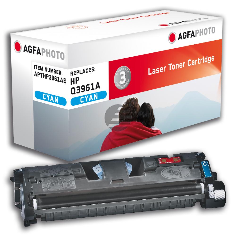 Agfaphoto Toner-Kartusche cyan HC (APTHP3961AE) ersetzt Q3961A / 122A Agfaphoto Toner-Kartusche cyan HC (APTHP3961AE) ersetzt Q3961A / 122A