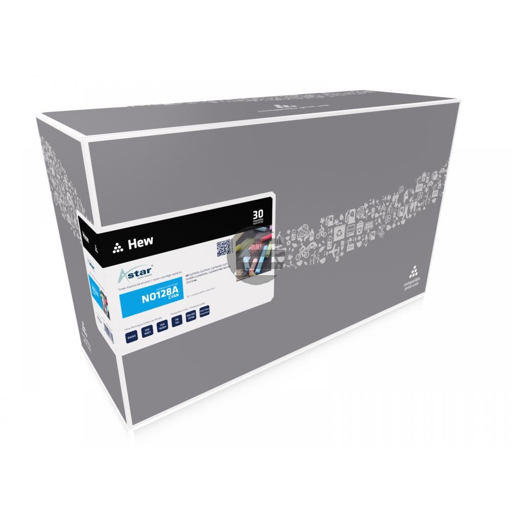 Astar Toner-Kartusche cyan (AS14321) ersetzt CE321A / 128A Astar Toner-Kartusche cyan (AS14321) ersetzt CE321A / 128A