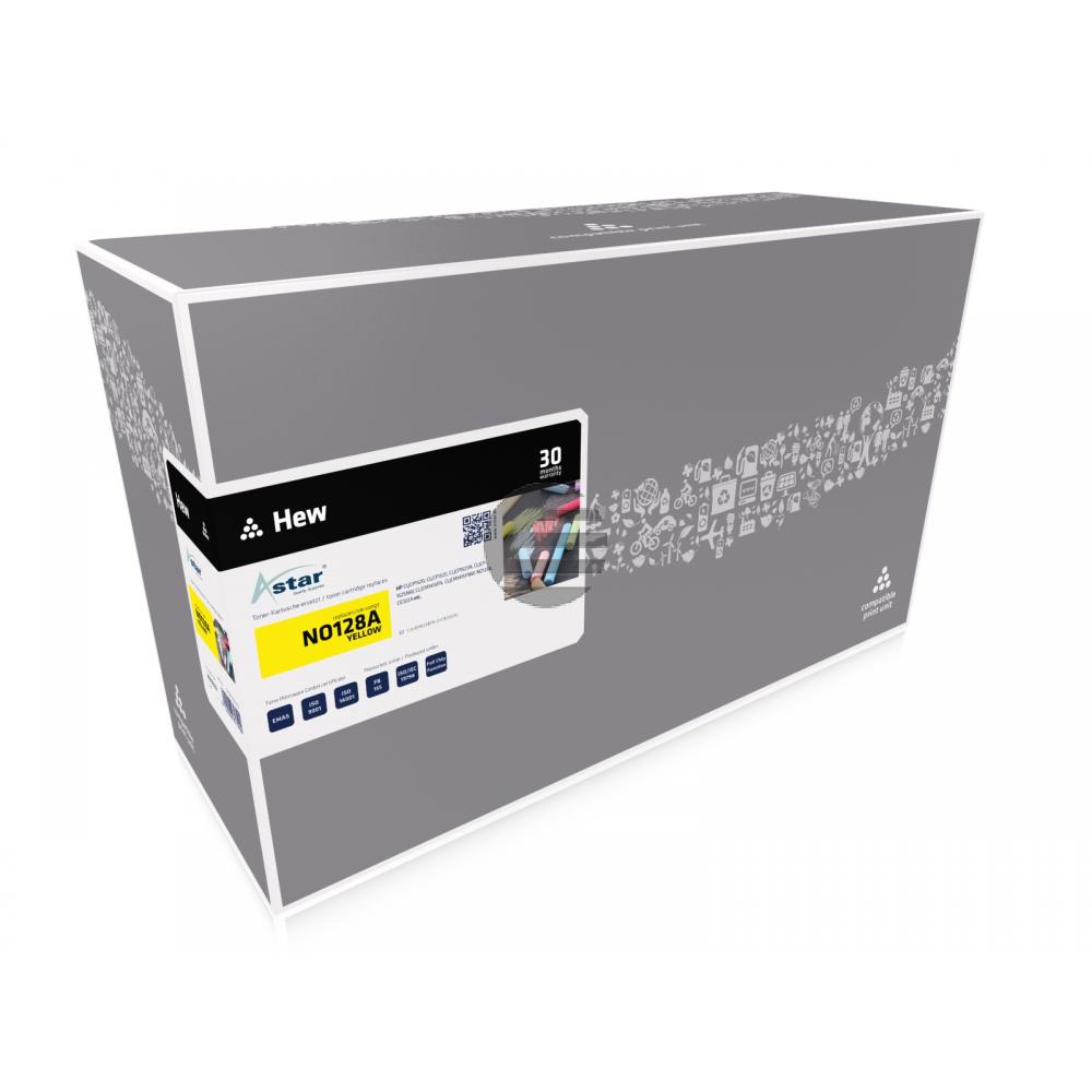 Astar Toner-Kartusche gelb (AS13322) ersetzt CE322A / 128A Astar Toner-Kartusche gelb (AS13322) ersetzt CE322A / 128A