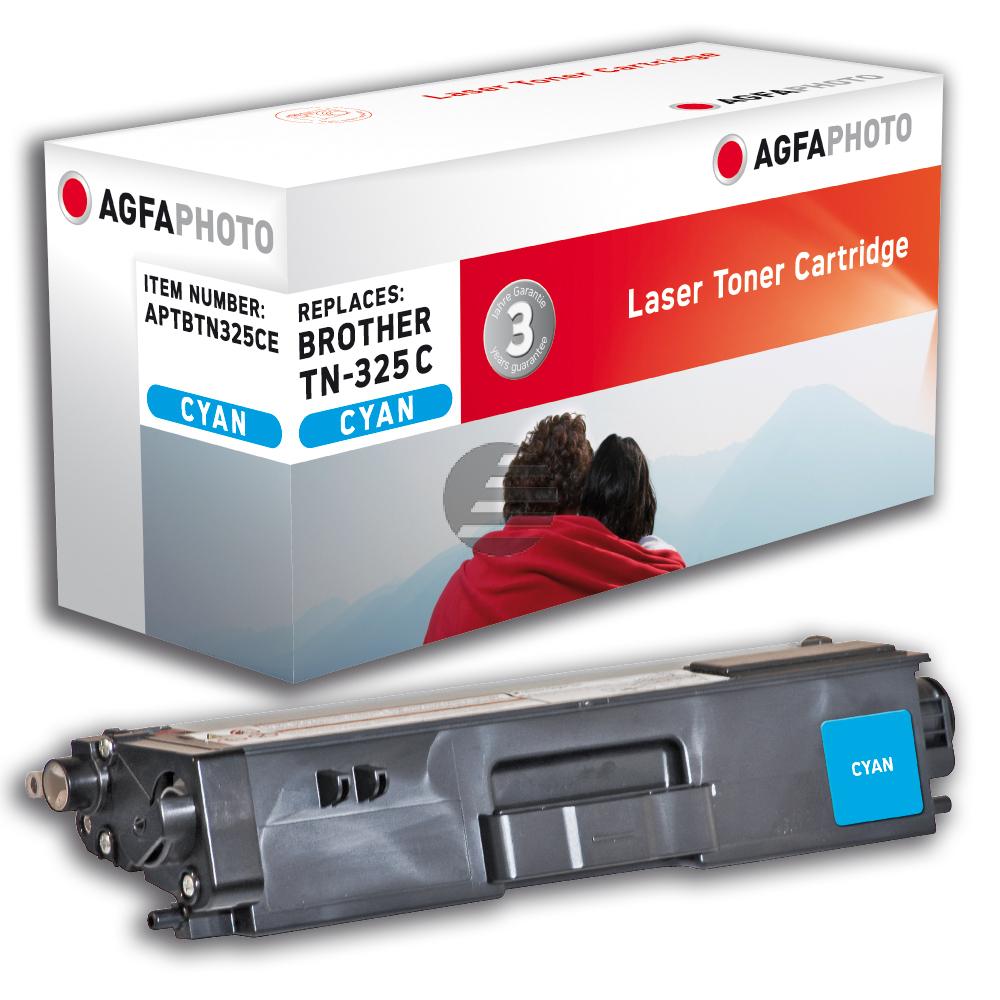 Agfaphoto Toner-Kit cyan (APTBTN325CE) ersetzt TN-325C Agfaphoto Toner-Kit cyan (APTBTN325CE) ersetzt TN-325C