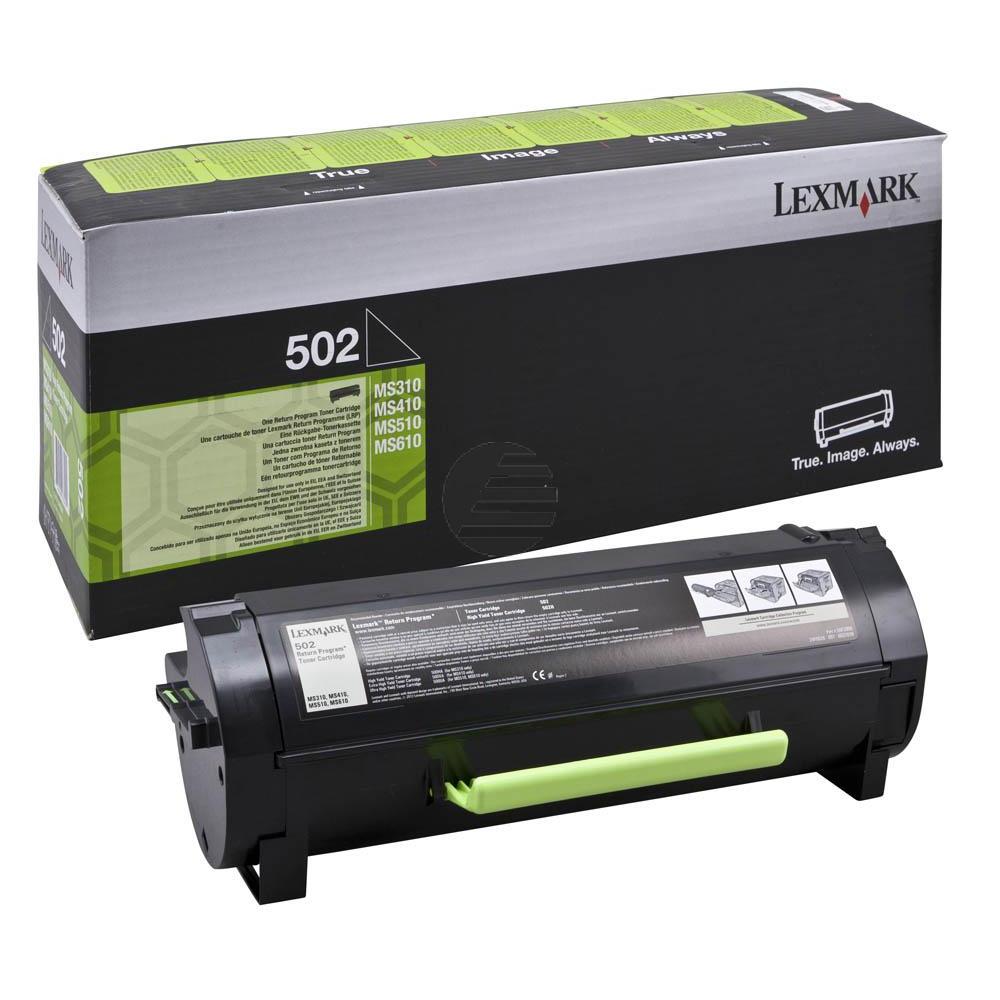 Lexmark Toner-Kit Return schwarz (50F2000, 502) Lexmark Toner-Kit Return schwarz (50F2000, 502)