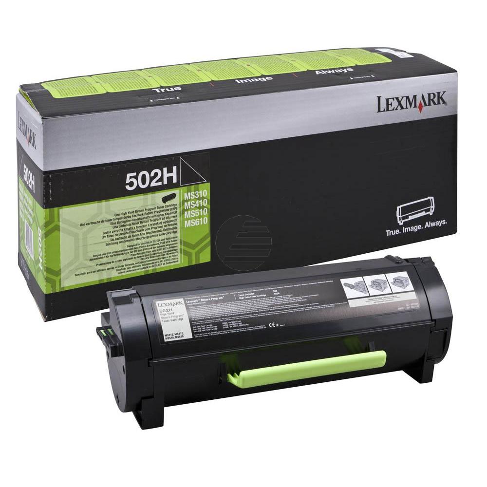 Lexmark Toner-Kit Return schwarz HC (50F2H00, 502H) Lexmark Toner-Kit Return schwarz HC (50F2H00, 502H)