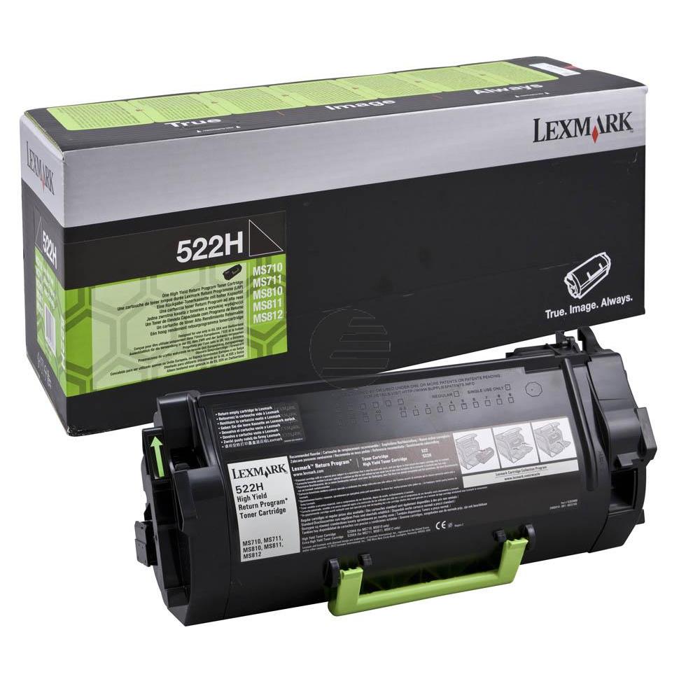 Lexmark Toner-Kit Return Return schwarz HC (52D2H00, 522H) Lexmark Toner-Kit Return Return schwarz HC (52D2H00, 522H)