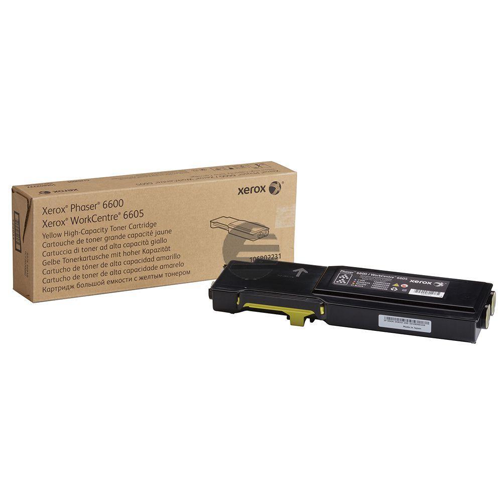 Xerox Toner-Kit gelb HC (106R02231) Xerox Toner-Kit gelb HC (106R02231)
