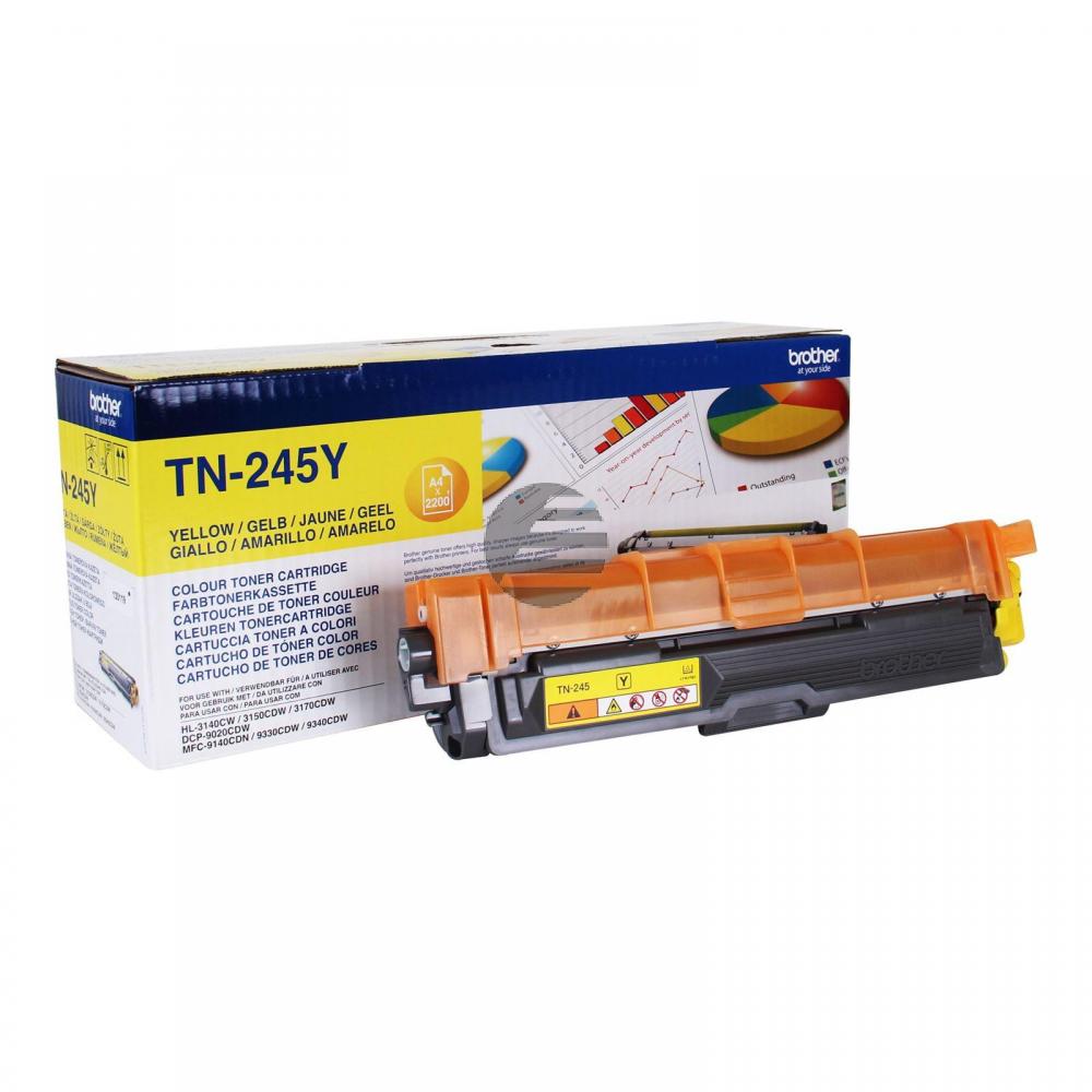 Brother Toner-Kit gelb HC (TN-245Y) Brother Toner-Kit gelb HC (TN-245Y)