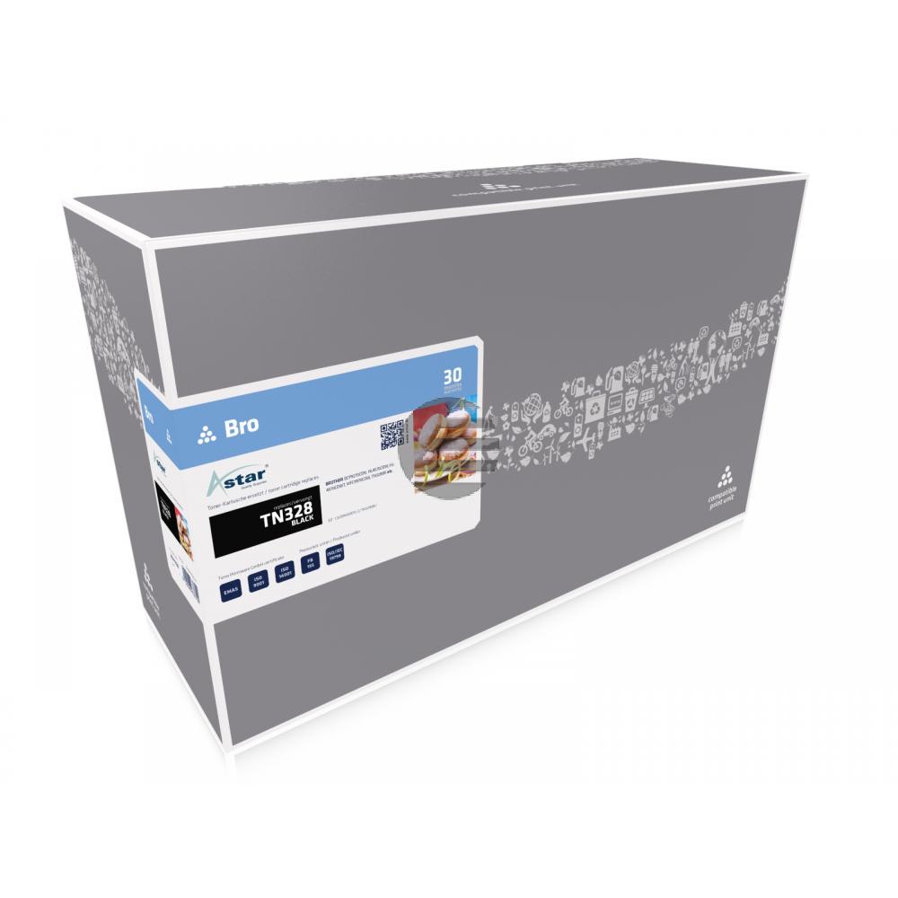 Astar Toner-Kit schwarz HC plus (AS11328) ersetzt TN-328BK Astar Toner-Kit schwarz HC plus (AS11328) ersetzt TN-328BK
