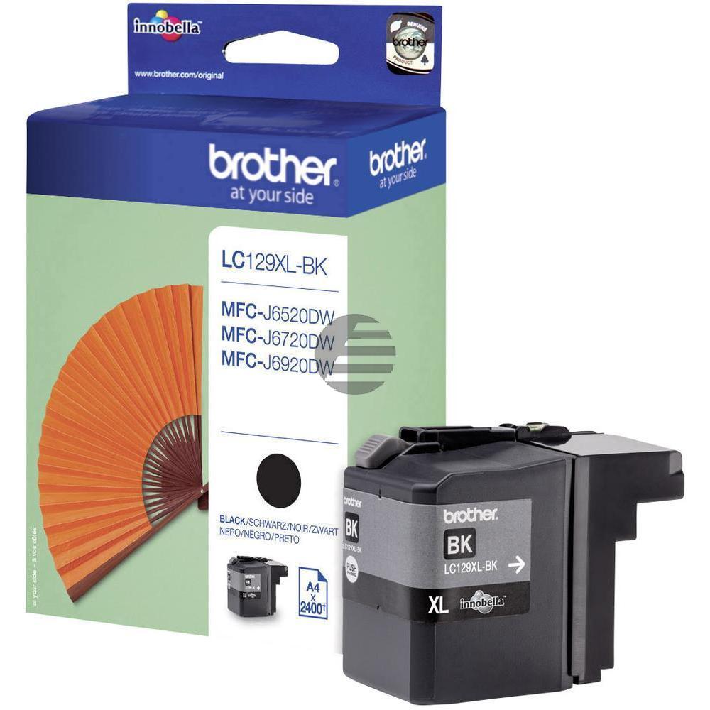 Brother Tintenpatrone schwarz HC (LC-129XLBK) Brother Tintenpatrone schwarz HC (LC-129XLBK)