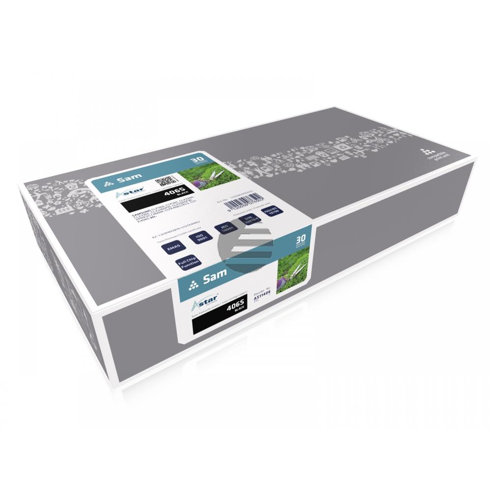 Astar Toner-Kit schwarz (AS11406) ersetzt CLT-K406S / K406 Astar Toner-Kit schwarz (AS11406) ersetzt CLT-K406S / K406