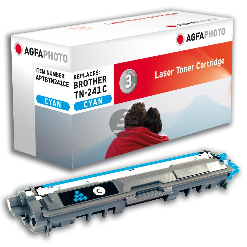 Agfaphoto Toner-Kit cyan (APTBTN241CE) ersetzt TN-241C Agfaphoto Toner-Kit cyan (APTBTN241CE) ersetzt TN-241C
