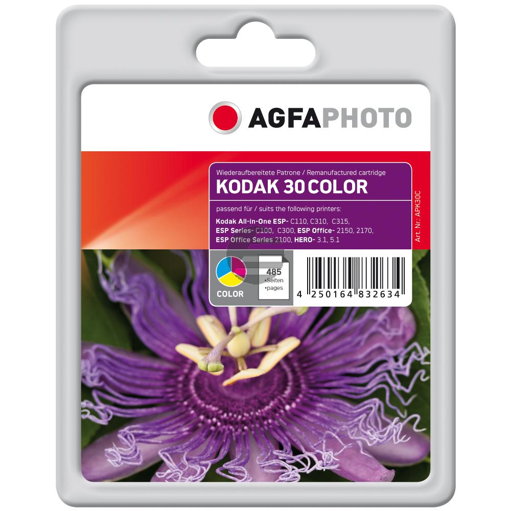 Agfaphoto Tintenpatrone 3-farbig (APK30C) ersetzt 3952348 / 30CL Agfaphoto Tintenpatrone 3-farbig (APK30C) ersetzt 3952348 / 30CL
