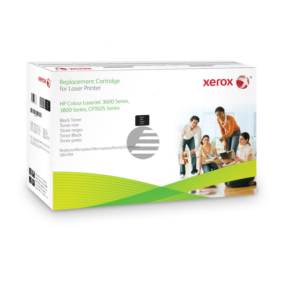Xerox Toner-Kartusche Responsible schwarz (003R99759) ersetzt Q6470A / 501A Xerox Toner-Kartusche Responsible schwarz (003R99759) ersetzt Q6470A / 501A