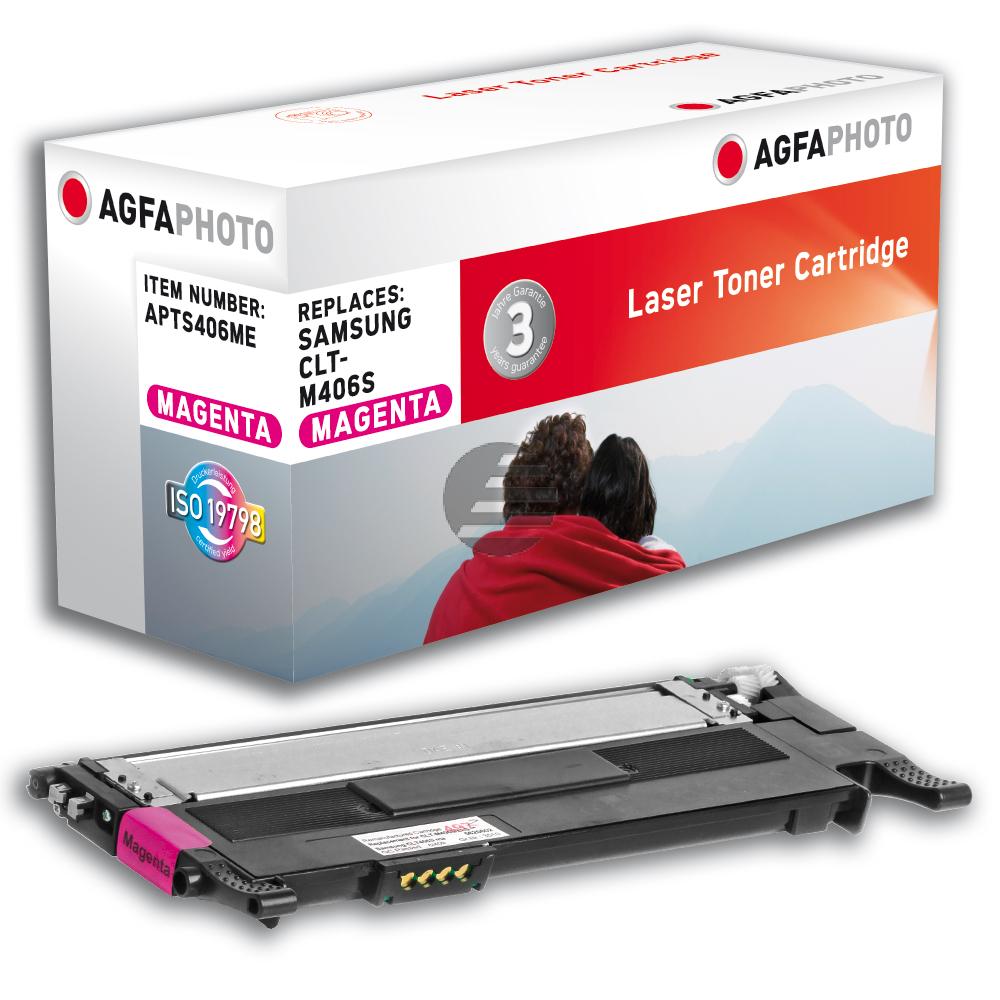 Agfaphoto Toner-Kit magenta (APTS406ME) ersetzt CLT-M406S / M406 Agfaphoto Toner-Kit magenta (APTS406ME) ersetzt CLT-M406S / M406