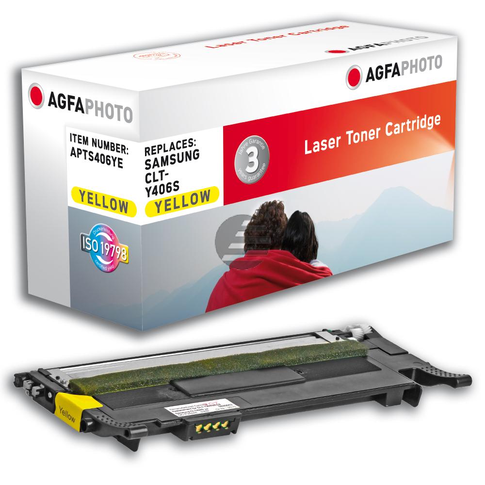 Agfaphoto Toner-Kit gelb (APTS406YE) ersetzt CLT-Y406S / Y406 Agfaphoto Toner-Kit gelb (APTS406YE) ersetzt CLT-Y406S / Y406