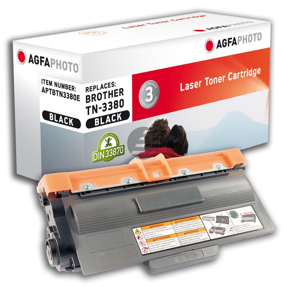 Agfaphoto Toner-Kartusche 2 x schwarz 2-Pack (APTBTN3380DUOE) ersetzt TN-3380TWIN Agfaphoto Toner-Kartusche 2 x schwarz 2-Pack (APTBTN3380DUOE) ersetzt TN-3380TWIN