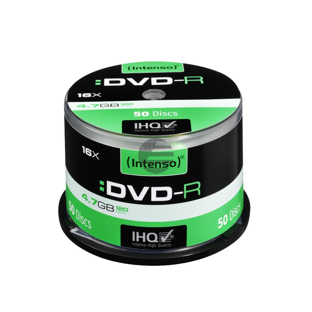 INTENSO DVD-R 4.7GB 16x (50) CB 4101155 Cake Box INTENSO DVD-R 4.7GB 16x (50) CB 4101155 Cake Box