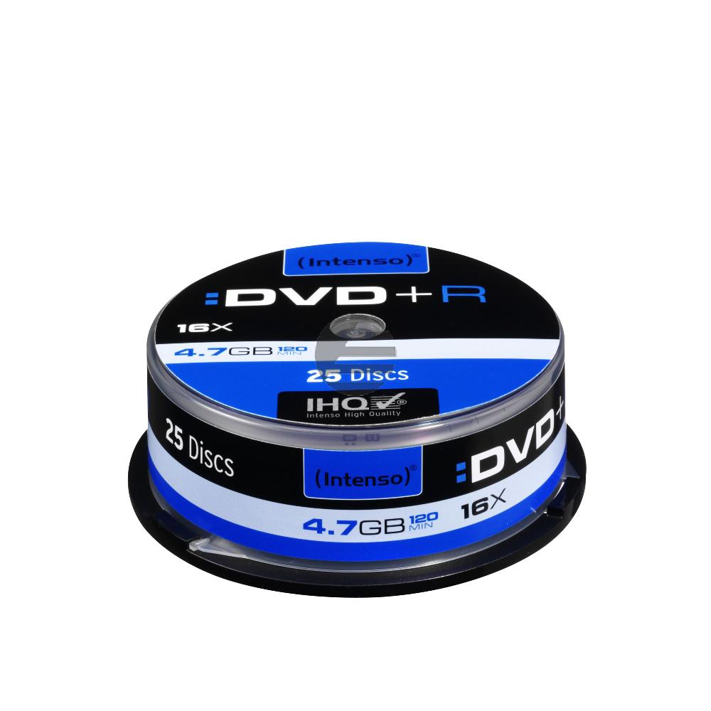 INTENSO DVD+R 4.7GB 16x (25) CB 4111154 Cake Box INTENSO DVD+R 4.7GB 16x (25) CB 4111154 Cake Box