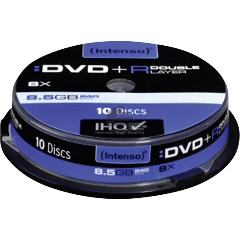INTENSO DVD+R 8.5 GB 8x (10) CB 4311142 Cake Box Double Layer INTENSO DVD+R 8.5 GB 8x (10) CB 4311142 Cake Box Double Layer