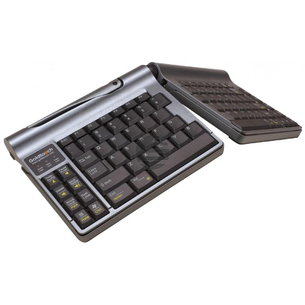 BNEGTWNUM BAKKER SPLITTASTATUR UK Goldtouch Travel Go2 anthrazit-schwarz BNEGTWNUM BAKKER SPLITTASTATUR UK Goldtouch Travel Go2 anthrazit-schwarz
