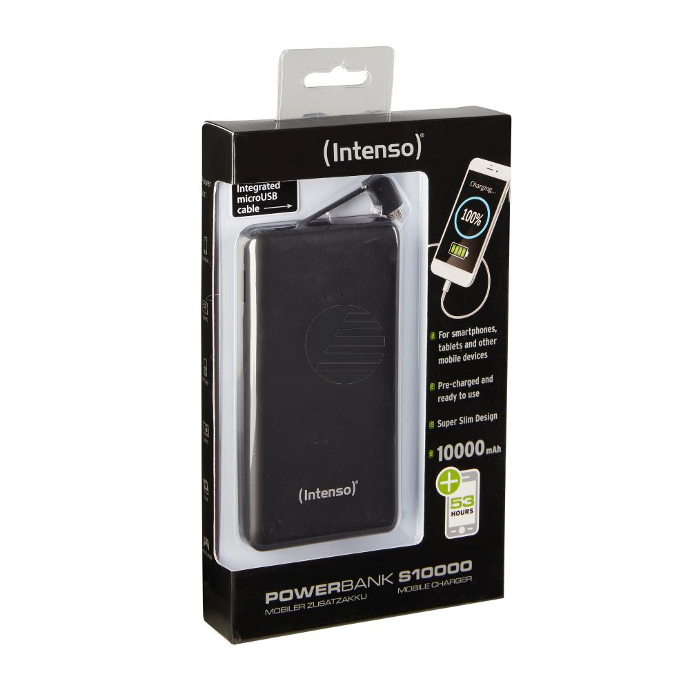 INTENSO POWERBANK SLIM S10000 SCHWARZ 7332530 10.000mAh INTENSO POWERBANK SLIM S10000 SCHWARZ 7332530 10.000mAh