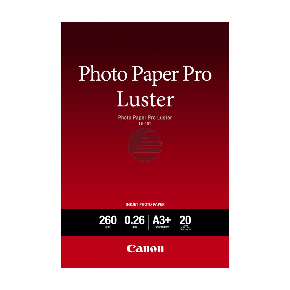 Canon Fotopapier 20 Blatt DIN A3+ 260 g/m² (6211B008) Canon Fotopapier 20 Blatt DIN A3+ 260 g/m² (6211B008)