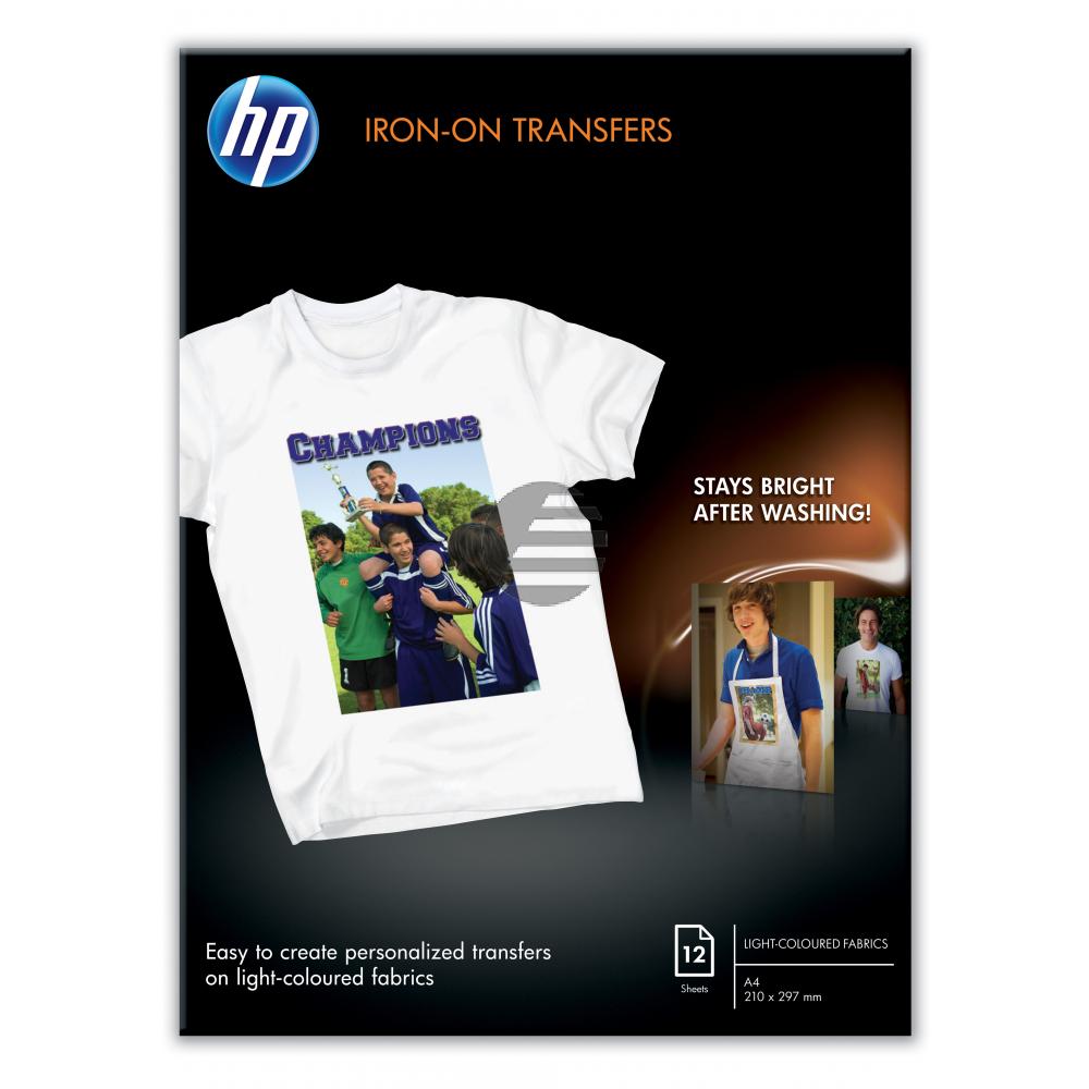 C6050A HP T-SHIRT FOLIEN A4 10Blatt 170gr C6050A HP T-SHIRT FOLIEN A4 10Blatt 170gr