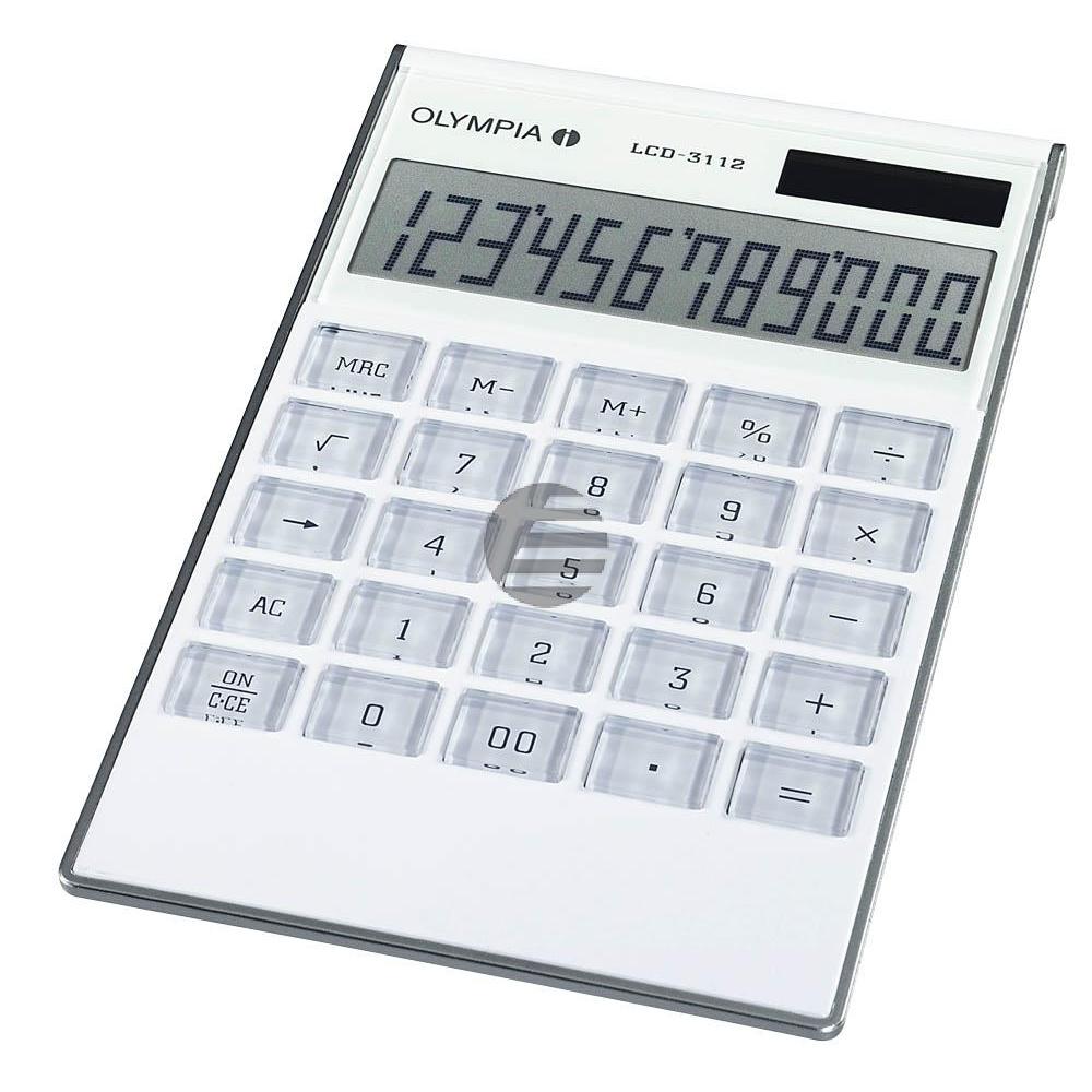 OLYMPIA LCD3112 TASCHENRECHNER 941911001 12stelliges Display OLYMPIA LCD3112 TASCHENRECHNER 941911001 12stelliges Display