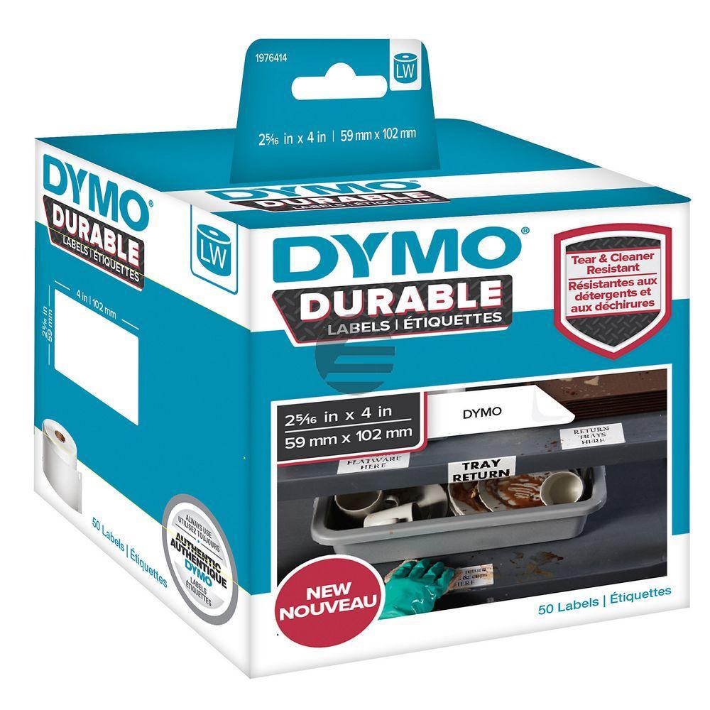 1976414 DYMO 59x102mm WEISS KUNSTSTOFF 1Rl/50Stk LW Adress-Etiketten permanent 1976414 DYMO 59x102mm WEISS KUNSTSTOFF 1Rl/50Stk LW Adress-Etiketten permanent