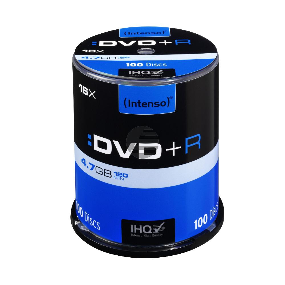 Intenso DVD+R 4,7 GB 16 x (100 Spindel Intenso DVD+R 4,7 GB 16 x (100 Spindel