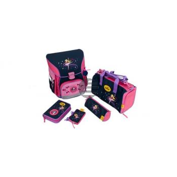 DERDIEDAS Schulrucksack-Set 36x37x25,5cm 404-54 Ballerina 5-teilig DERDIEDAS Schulrucksack-Set 36x37x25,5cm 404-54 Ballerina 5-teilig