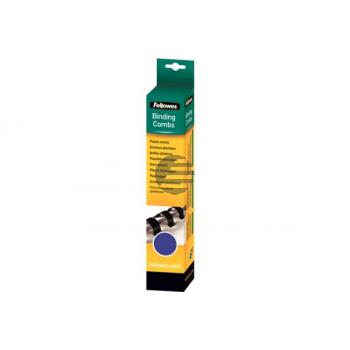 FELLOWES Plastikbinderücken 12.5 mm 5331302 blau, rund 25 Stück FELLOWES Plastikbinderücken 12.5 mm 5331302 blau, rund 25 Stück