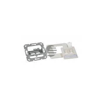 LogiLink Keystone Unterputzdose für 2 Keystone Buchsen, reinweiß LogiLink Keystone Unterputzdose für 2 Keystone Buchsen, reinweiß