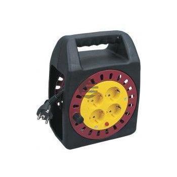 LogiLink Kabeltrommel 25 m, 4 Anschlüsse, IP20 LogiLink Kabeltrommel 25 m, 4 Anschlüsse, IP20