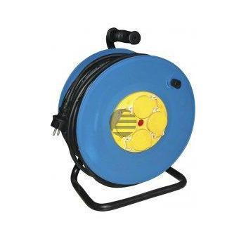 LogiLink Kabeltrommel 50 m, 4 Anschlüsse, IP44 LogiLink Kabeltrommel 50 m, 4 Anschlüsse, IP44