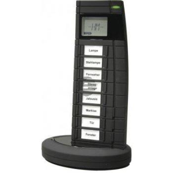 eQ-3 HomeMatic Funk-Fernbedienung 19 Tasten inkl. Ladeschale - schwarz eQ-3 HomeMatic Funk-Fernbedienung 19 Tasten inkl. Ladeschale - schwarz