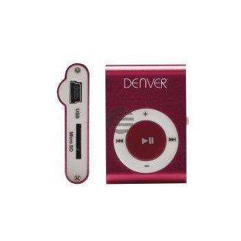 Denver MPS-110NF MP3 Player mit Clip, pink Denver MPS-110NF MP3 Player mit Clip, pink