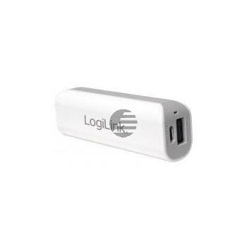LogiLink Mobile Power Bank, 2.200 mAh 5V/1A weiß LogiLink Mobile Power Bank, 2.200 mAh 5V/1A weiß