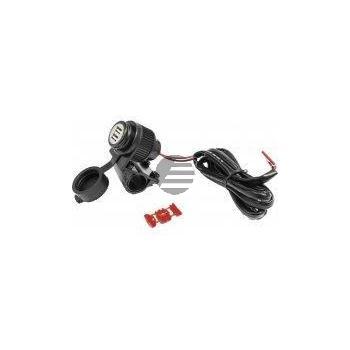 Albrecht Duo USB Steckdose, Motorrad, 12 Volt Albrecht Duo USB Steckdose, Motorrad, 12 Volt