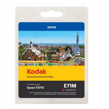Kodak Tintenpatrone magenta (185E007103, E71M) ersetzt C13T07134010 / T0713 Kodak Tintenpatrone magenta (185E007103, E71M) ersetzt C13T07134010 / T0713