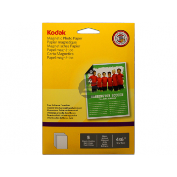 185Z001360 KODAK MAGNETIC FOTOPAPIER 5Blatt A6 10x15cm 185Z001360 KODAK MAGNETIC FOTOPAPIER 5Blatt A6 10x15cm